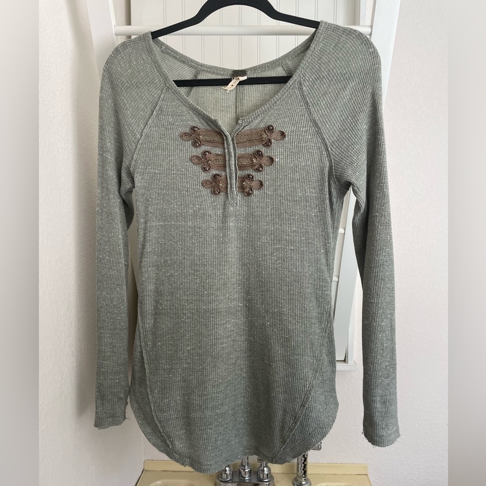 Free people long sleeve tunic